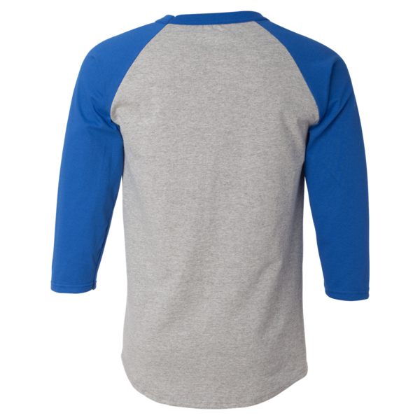 Raglan Sleeve Baseball T-Shirt Art Flo Screen Printing