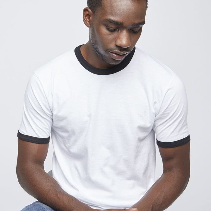 Fine Jersey Ringer T-Shirt Thumbnail